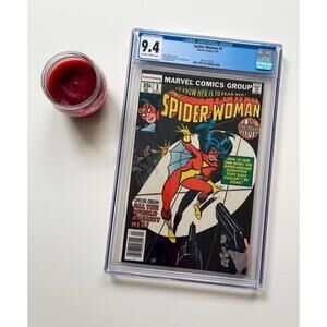 Spider-Woman #1 (1978) CGC 9.4: Origin Story, Key 1t Issue - Vintage comic
